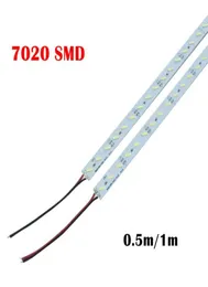 Super jasne, twarde sztywne światło paska DC12V 100 cm 72 LED SMD 7020 Aluminium Stop LED Light Light do szafki na wyświetlacz 9052797