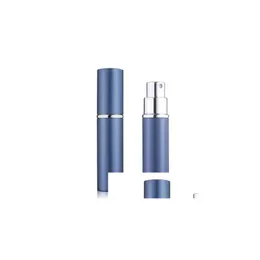 Parfymflaskskepp per flaska 5 ml aluminium Anodiserad kompakt aftershave Atomiser Atomizer Fragrance Glass Scent-flaskor Drop Delivery DH8AF