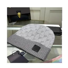 23 gorros de luxo designer de feijão de inverno homens e mulheres design de moda chapéus de malha outono boné de lã carta jacquard unissex crânio quente ha248g