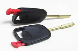 Auto Transponder Key Shell för Ford 4D60 Glass Transponder Chip Nyckelfodral utan chip inuti78479832201224