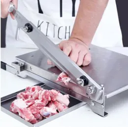 2020 220V Meat Slicer Chicken Duck Fish Lamb Meat Bone Cutting Machine Rostfritt stål Commercial Hushåll3682167