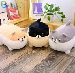 babiqu 1pc 4050 سم سمين شيبا inu الكلب أفخم لعبة حشو حيوان لطيف corgi chai dog وسادة أريكة ناعمة هدية جميلة للأطفال h4091992