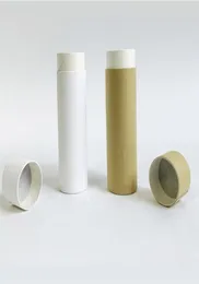 Eco Friendly 50 PCS LOT Cardboard Deodorant Tube Kraft Biodegradable Paper Cardboard Cosmetic Push Up Tube solid paste tube for li1735856