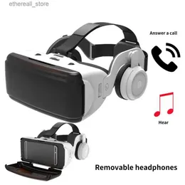 VR/AR Devices VR-Brille 1 Set intelligente universelle 85-Grad-Ansicht 3,5-mm-Kopfhöreranschluss 3D-Brille Heim-VR-Kopfhörer Q240306