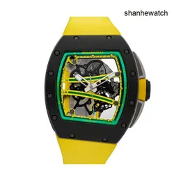 Orologio svizzero Orologio da donna RM Watch RM61-01 Yohan Blake Manuell Keramik Herren Armbanduhr CA-TZP