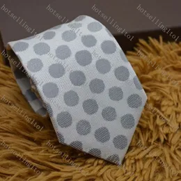 Najlepsze projektant krawat Mężczyzny Wysokiej jakości jedwabne krawaty biznesowe duże w kratę drukują ubrania robocze prezent ślubny