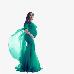 Kleider Schwangerschaftskleid für Fotoshooting Mutterschaft Fotografie Requisiten Sexy V-Ausschnitt Spitze sexy neues Kleid blau rot Kleidung für schwangere Frauen