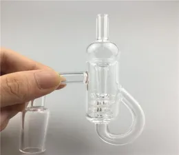 Set Quartz Diamond Loop Banger Nail Oil Knot Recycle Quartz Banger Nail Cap Dabber Insert Bowl 10mm 14mm 18mm Male Female Degree 95957827