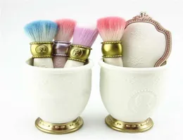 특정 LES MERVEILLEUSES LADUREE 4PCS 브러시 세트 미러 브러시 홀더 메이크업 품질 7046945