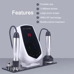 Portable 3 In 1 Monopolar Capacitive Rf Face Lifting Skin Tightening Anti Aging Wrinkle Removal Radio Frequency Facial Rejuvenation Eye Care Beauty Machine459