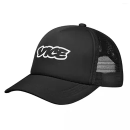 Basker vice original justerbar mesh trucker hatt för män och kvinnor