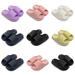 Verão novo produto chinelos designer para mulheres sapatos branco preto verde rosa azul macio confortável chinelo sandálias moda-016 mulheres plana slides GAI sapatos ao ar livre