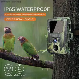 Hunting Cameras 20MP Mini Trail Camera Wildlife Hunter Mini600 1080P Forest Animal Photography Trap Monitoring and Tracking Q240306