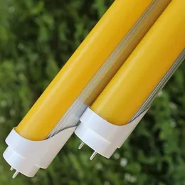 Anti UV T8 LED Tubes Yellow Safe Lights 30cm 1ft 6W AC85-265V G13 Blubs 300mm 27000K Lamps NO Ultraviolet Protection Exposure Lighting Direct Sale from Shenzhen China