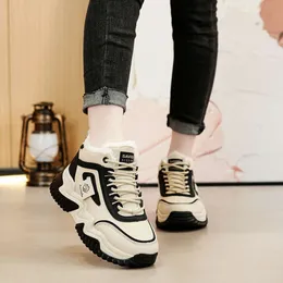 Student Winter New Dad 2024 Bang High Autumn Board Korean Edition Womens Sport und ungezwungene Baumwollschuhe Trend 127 296 787 218