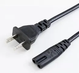 Bild 8 AC -nätkabel 2 Prong för PlayStation Printer Charger Small Home Appliances Ersättning Power Wire Line 15m US EU 7996038