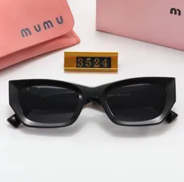 المصمم الشهير MUI MUI يصمم حماية من الأشعة فوق البنفسجية في الهواء الطلق للرجال والنساء ونظارات شمسية اختيارية متعددة الألوان تلبس والسفر المطلقة ملونة