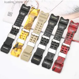 Watch Bands Camouflage GWG0 Master Accessories For Casio MUDMASTER Gwg0 Mens band With Stainless Steel Loop L240307