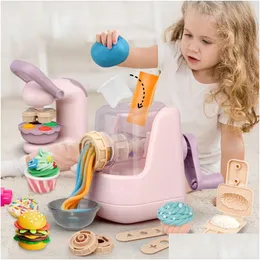 점토, 반죽 모델링 점토 반죽 모델링 어린이 장난감 미세한 색상 미세한 Creative Children Pasta Maker 230621 드롭 배달 장난감 선물 L DHCKF