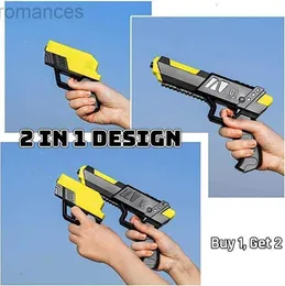 Giocattoli Pistola Pistola Giocattoli ParentChild Glock Pistola ad acqua 2 in 1 Divisa Doppia Estate Battaglia Tiro Pistola ad acqua Giocattoli Ragazzi Ragazze Gioco d'acqua da spiaggia Gioco da biliardo 230412 240306