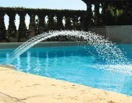 إكسسوارات البركة نافورة قابلة للتعديل متينة سباحة سباحة شلال الزخرفة بسهولة تركيب مشهد الماء 5062744