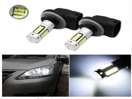 2pcs H27 880 881 led Lamp DRL fog Bulb 30smd 4014 car Lights Daytime Running Day Driving 12V Vehicle External5164009