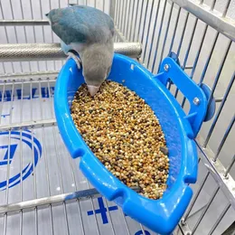 Inne ptaki zapasy wanna wisząca miska ptaki wanna wanna Parrot Cage Feeder na zewnątrz