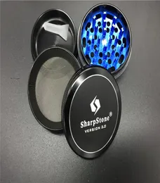 Sharpstone version 20 Grinder Aluminium Alloy Herb Grinders Tobacco Crusher Grinder 4Layers 25inches v2 herb grinder5651457