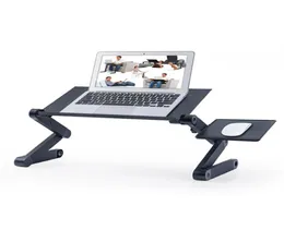 HeightAdjustable 노트북 데스크 냉각 브래킷 노트북 스탠드 게으른 휴대용 접이식 데스크 워크 스테이션 리프터 인체 공학적 컴퓨터 TRAY3654258