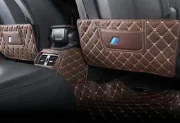 Car Care Seat Back Protector Cover Pu Leather Antikick Mat Pad Cushion Cushion Inversities Decoration for BMW X1 F48 20162020233823273