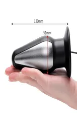 Electric Shock Big Butt Plug Prostate Massager Medical Themed Toys Sex Toys for Men Women Anal Vaginal Plug Adult Pro3301454