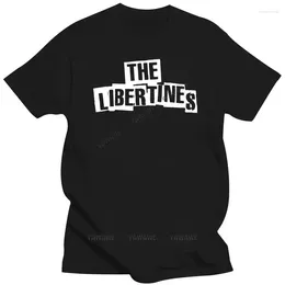 Męskie topy czołgowe męskie marka mody T-shirt letnie koszulki dla mężczyzn Oficjalne libertines T-shirty unisex krótkie rękawe męskie koszulka tee-shirt