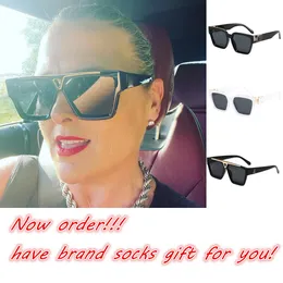 mens designer sunglasses 1.1 millionaires sunglasses fashion womens sunglasses outdoor classic Lis V glasses UV400 1.1 evidence sunglasses with box and socks gift