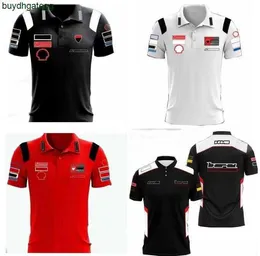 Men's Polos Mens New F1 Racing Polo Shirt Autumn and Winter Short Sleeve Shirt Same Style Customizable Mps2