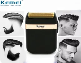 Rasoio elettrico da viaggio da uomo a doppia lama Rasoio alternativo a batteria ricaricabile USB Macchina da barba Barbiere Trimmer11548002