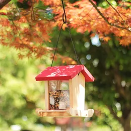 Other Bird Supplies Outdoor Guide Hanging Rainproof Distribution Feeding Balcony Food Box