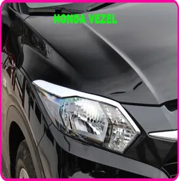 Высокое качество ABS хром 2 шт. декоративная накладка на фару 4 шт. декоративная накладка на задние фонари для Honda Vezel 201520184720033