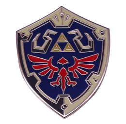 Breath of the Wild Link Brooch Pins Enamel Metal Badges Lapel Pin Brooches Jackets Jeans Fashion Jewelry Accessories Game brooch8490059