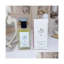 Design kadzidełka Pers Jo Loves Per Mango Thai Lime A Parfum Parfum Edp 100 ml naturalny długoterminowy czas Kolonia dostawa dhxps