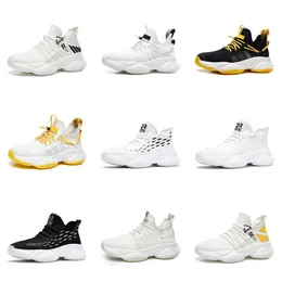 Running shoes Mens GAI breathable black white gray yellow Spring and Summer Breathable Lightweight Sneakers One