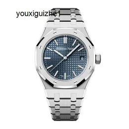 Business Watch Chronograph AP Watch Royal Oak Series Box Certificate 37mm Automatic Mechanical Neutral Watch 15550ST