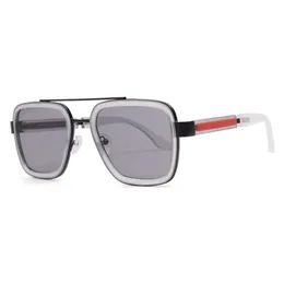 Designer-Sonnenbrille, Luxus-Sonnenbrille, Modemarke für Damen und Herren, Glas, rechteckig, UV400, adumbral, mit Box, hohe Qualität