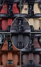 Car Leather Floor Mat Front Rear Auto Liner Waterproof Skidproof Floor Mat For BMW 3 Series F30 20122018 Carpet Covepcs 5 Seats H6768697