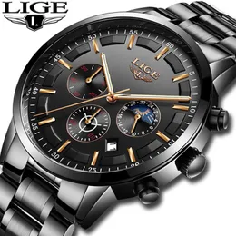 Relojes 2018 Watch Men Lige Fashion Sport Quartz Clock Mens Watches Top Brand Luxury Business Waterproof Watch Relogio Masculino C288D