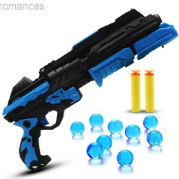 Leksaker pistol infraröd ljus leksak pistol vatten mjuk kula nattspel för pojkar arma de brinquedo utomhusbarn leksaker 240306