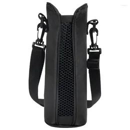 Water Bottles Bottle Carrier Pouch Holder Adjustable Shoulder Strap Cooler Bag Daily Outdoor Activities Sleeve