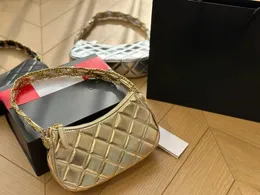 Hobo-Unterarmtasche, Größe 23 x 11 cm, Designer-Handtaschen für Damen, Umhängetasche ist sehr geeignet für den täglichen Gebrauch, tragbare Stick-Tasche mit einer Schulter, Designerbags0501
