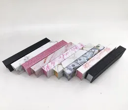 Rectangular magnetic boxes for eyeliner pen hard box marble dollar packaging custom private label mink lashes vendor8018803