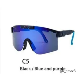 Crianças Pits Vipers Cor Óculos de sol Crianças Ciclismo Beisebol Óculos de sol Moda Meninos Meninas Esporte ao ar livre Óculos à prova de vento espelhados UV400 Shades Wow Presentes com 651