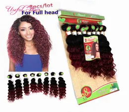 Curly Human Braiding Hair Brasilian Hair Extensions 220g Malaysian Hair Bundles Body Wave Human Weaves Bourgogne Color Weave Bundle7299881